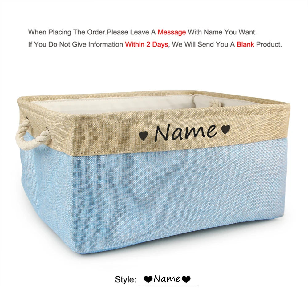 Custom Pet Storage Basket