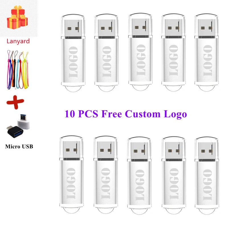 Portable USB Memory Stick – 4GB to 128GB