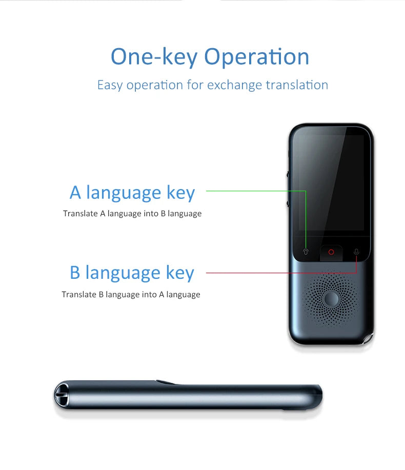 T11 AI Smart Language Translator Device
