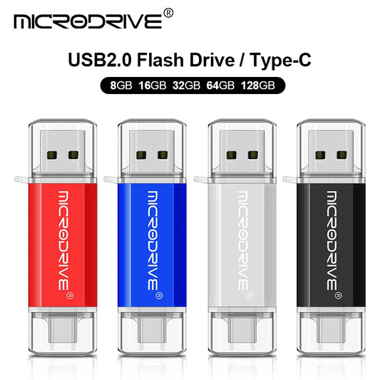 2-in-1 USB Type-C OTG Flash Drive
