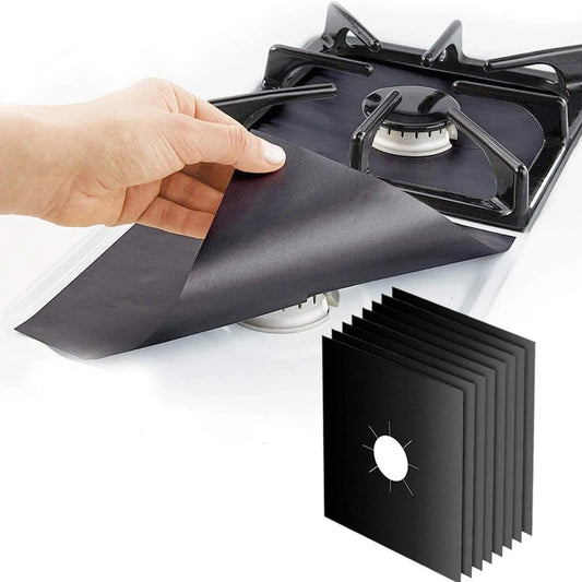 Reusable Gas Stove Burner Protector Covers
