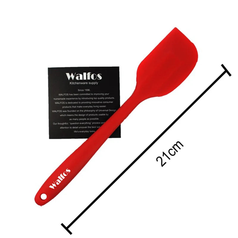 WALFOS Non Stick Butter Cooking Silicone Spatula Set