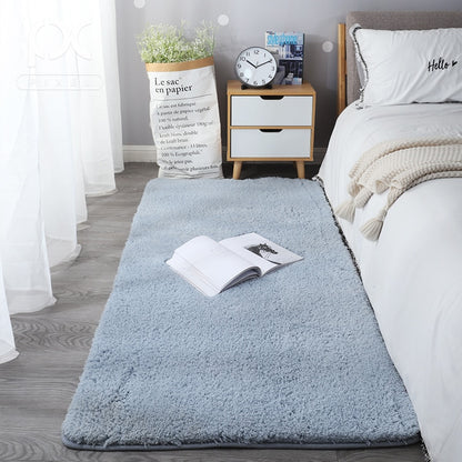 Nordic Fluffy Carpet For Bedroom Living Room