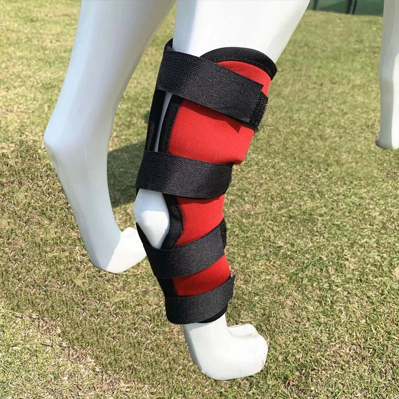 Dog Leg Knee Brace Bandage Support Wrap