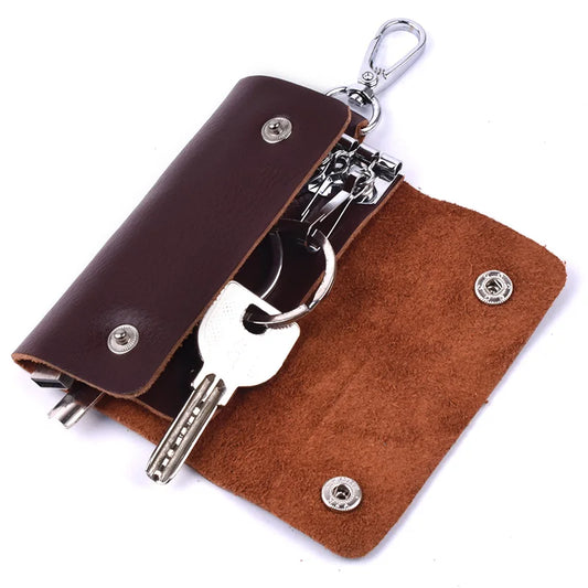 Genuine Leather Key Wallets & Keychain Case