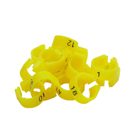 Numbered Bird Leg Identification Rings