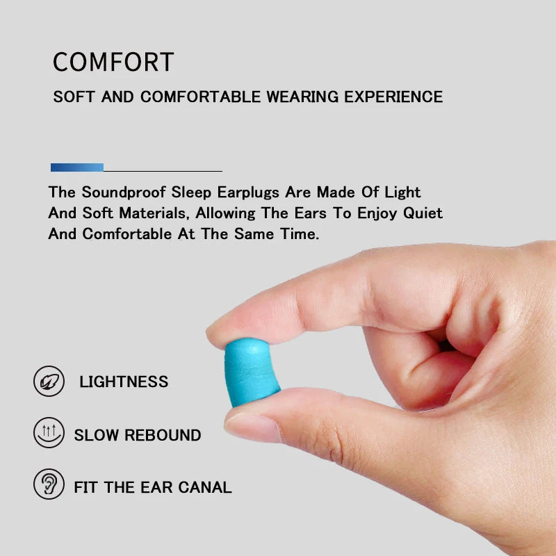 Soft Foam Noise Reduction Ear Plugs