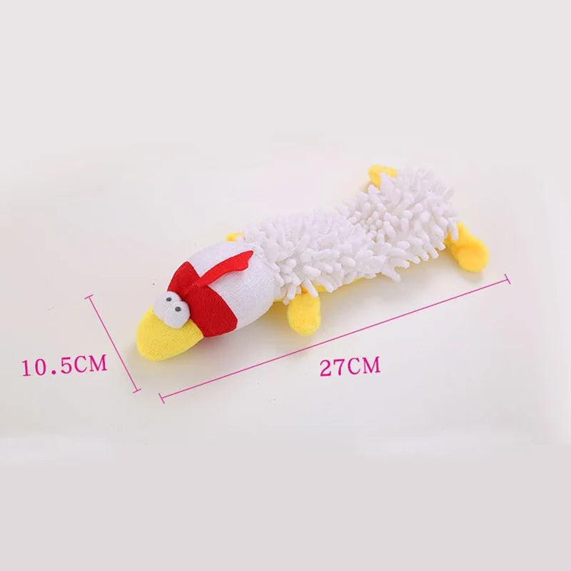 Animal Plush Squeaky Dog Toy