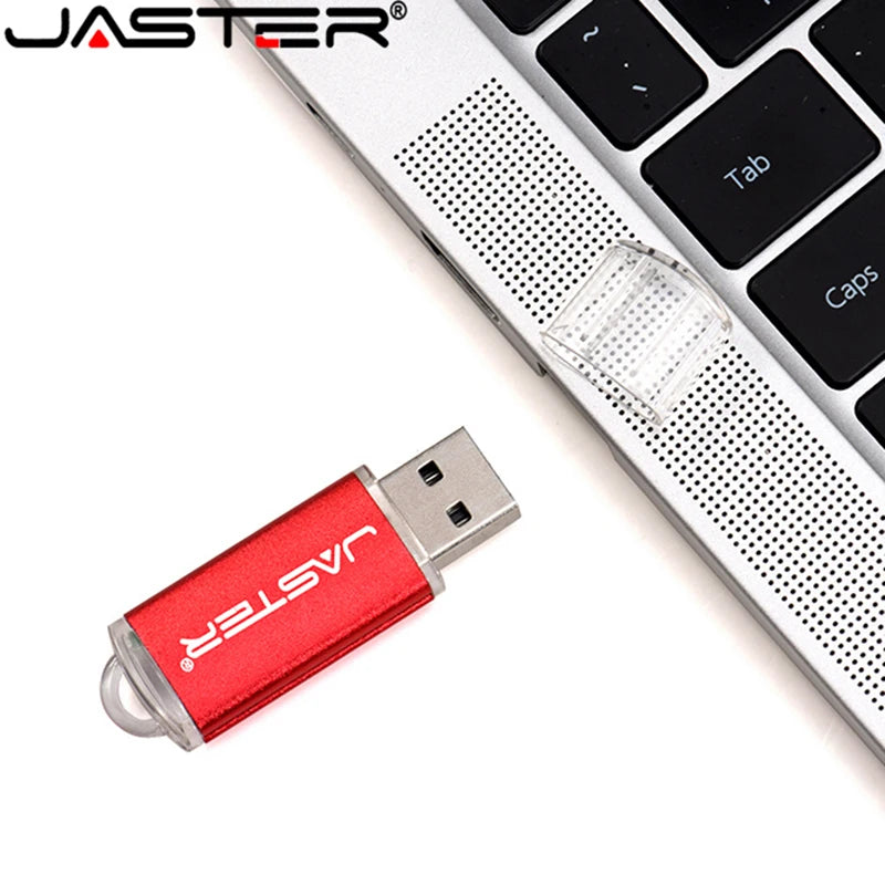 Portable USB 2.0 Memory Stick with Key Ring – Multiple Capacities & Colors