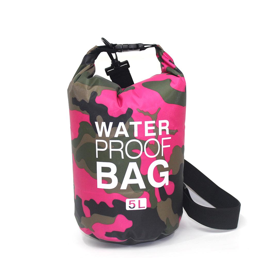 2/5/10/15L Outdoor  Waterproof Portable Rafting Diving Dry Bag Sack