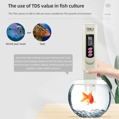 Portable Pen Digital Water Meter