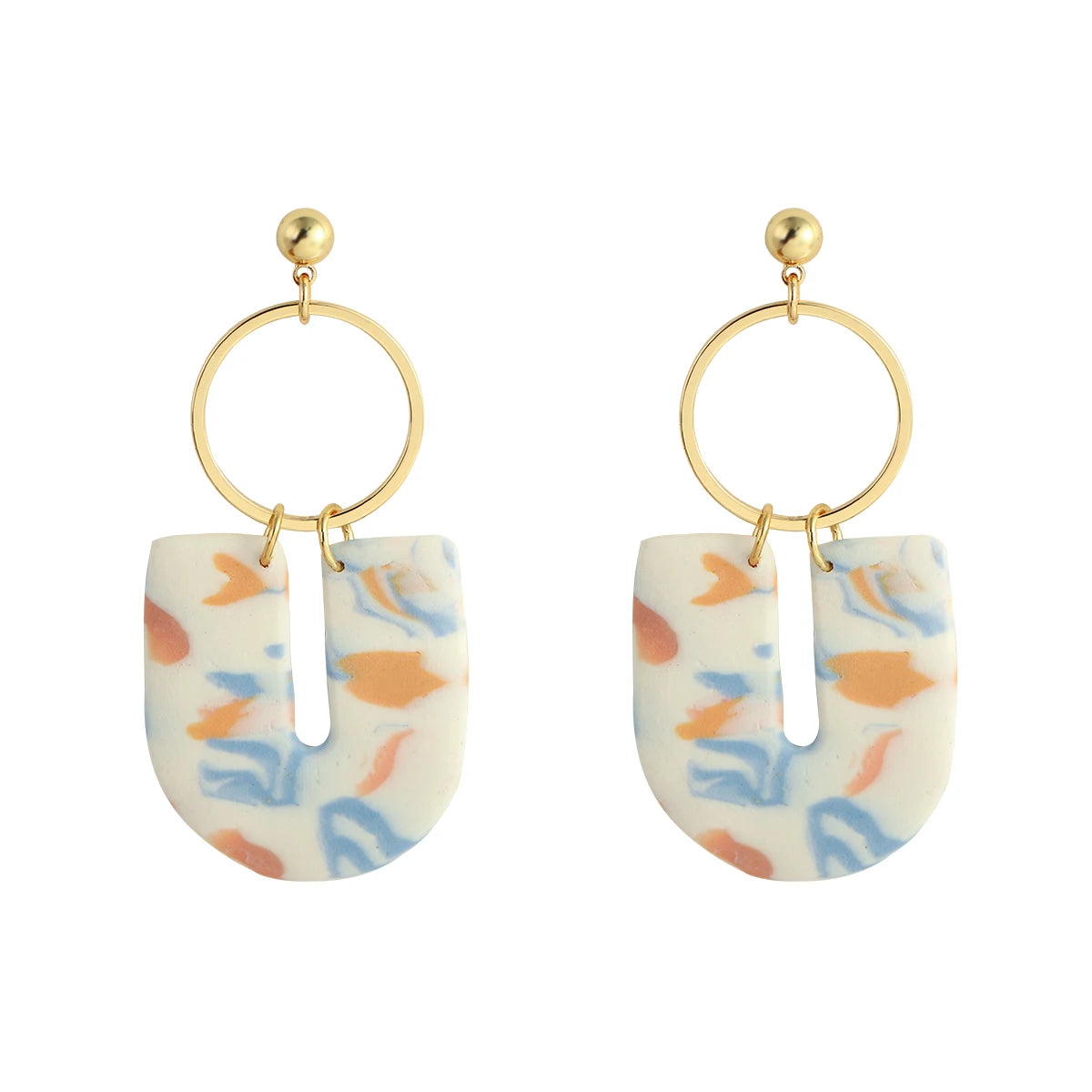 Lifefontier Bohemian Pattern Earrings