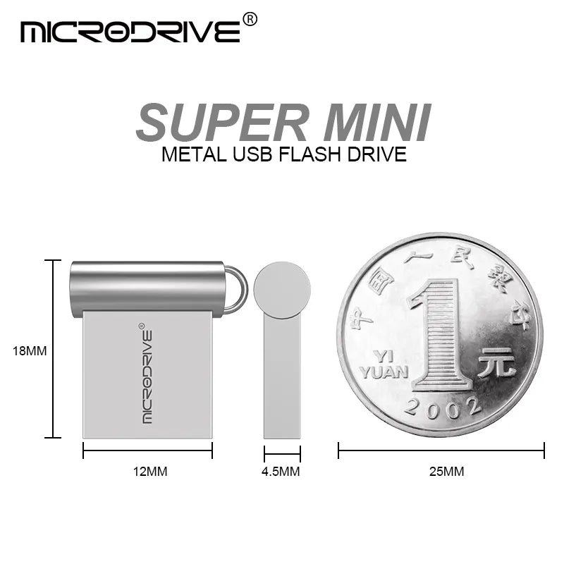 Mini USB Flash Drive USB 64GB 32GB 16G 8G 4G