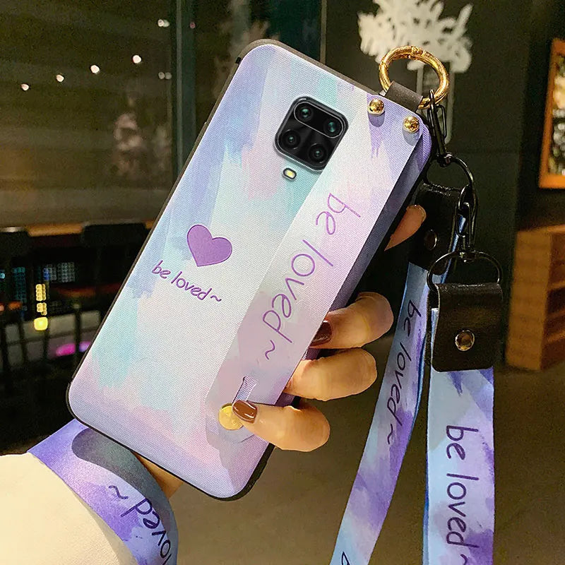 Mobile Phone Case – Neck Wrist Strap Lanyard Phone Holder Cover SoCouple Case For Xiaomi