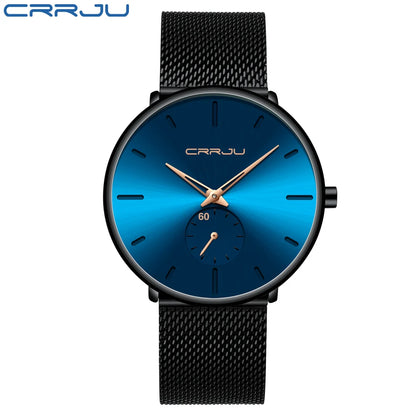 2150 Men's Stainless Steel Blue Quartz Watch