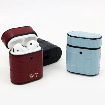 Bluetooth Wireless Ear Phone Cover For Air Pod 1/2 Pro Crocodile Case