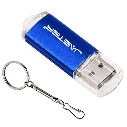 Portable USB 2.0 Memory Stick with Key Ring – Multiple Capacities & Colors