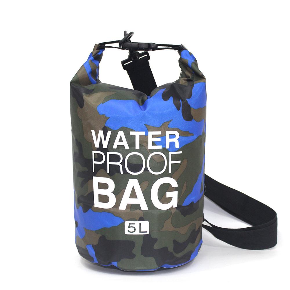 2/5/10/15L Outdoor  Waterproof Portable Rafting Diving Dry Bag Sack