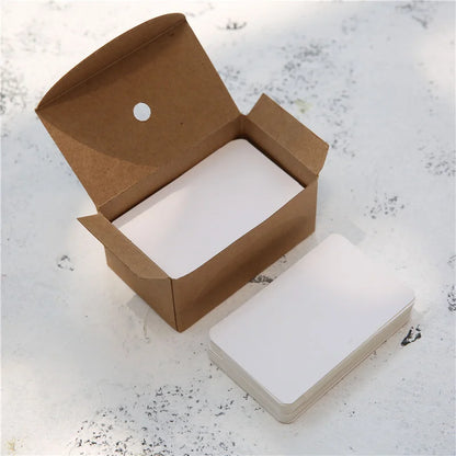 Blank Kraft Message Cards