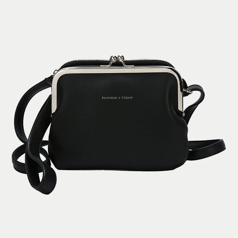 Vintage Leather Crossbody Handbag
