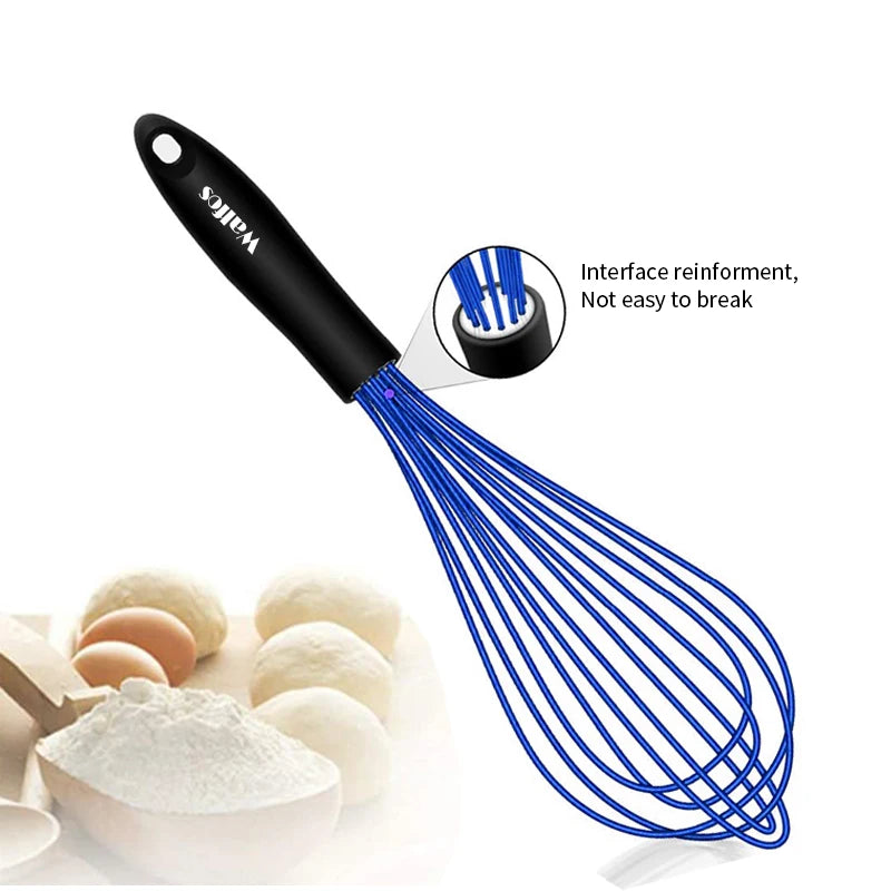 Walfos Silicone  Stainless Steel Wire Whisk