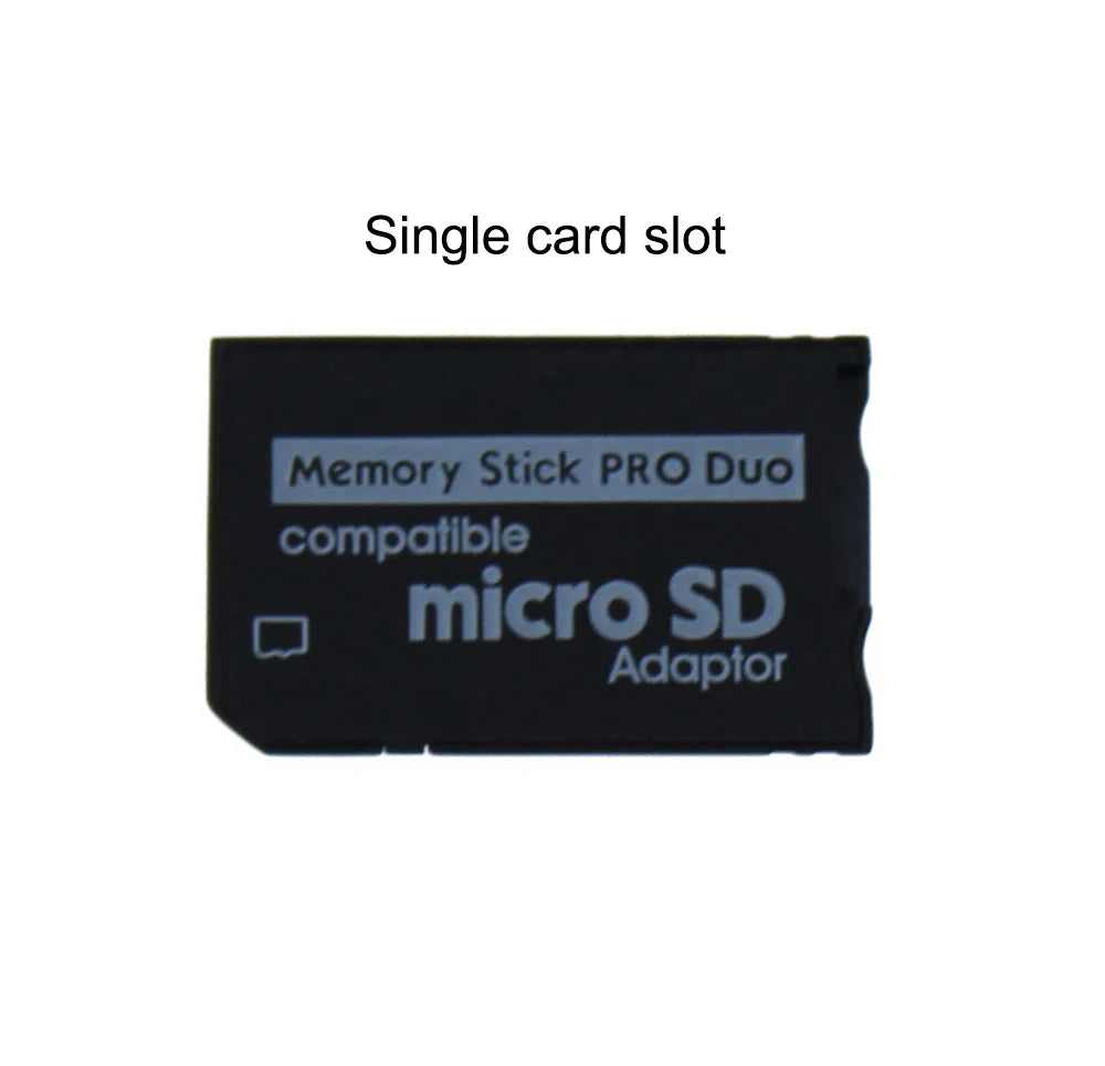 YuXi Memory Card Adapter Micro SD for PSP 2 Slots