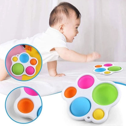 Baby Montessori Exercise Board Rattle Puzzle