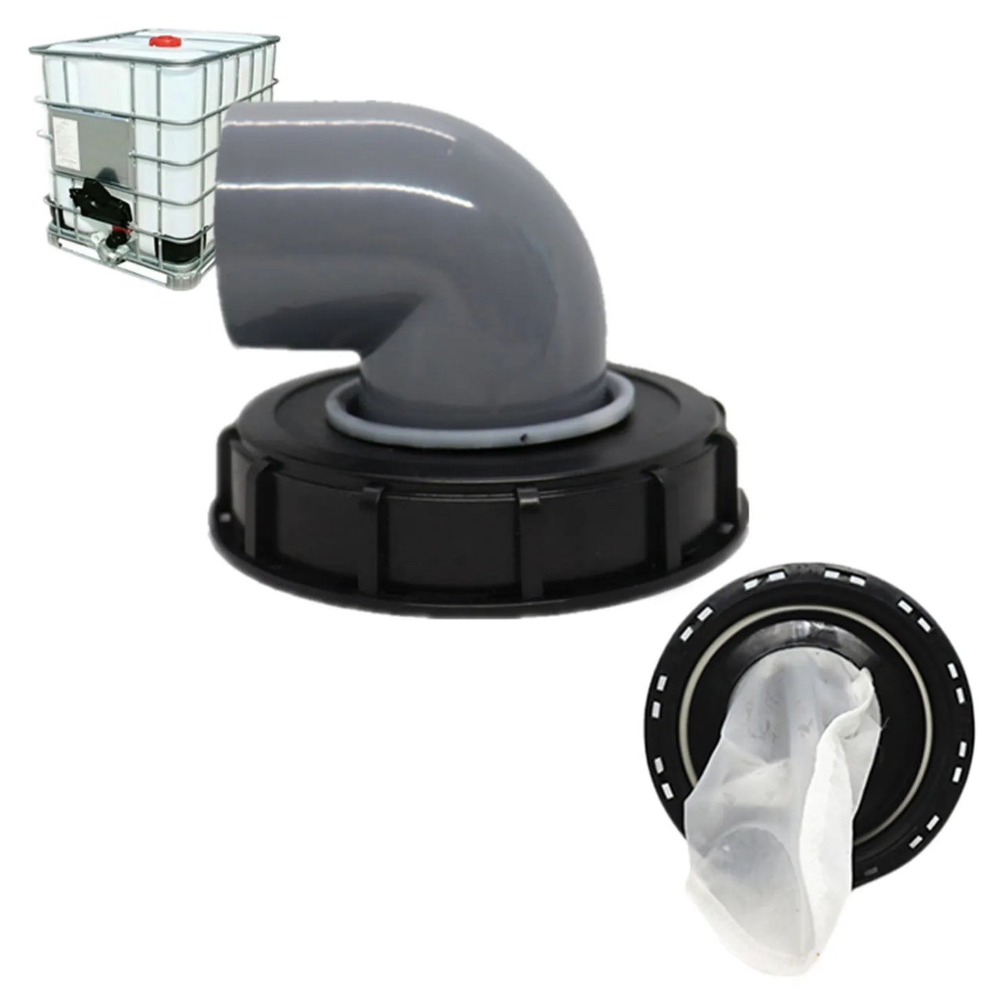 IBC Tank Lid with Nylon Filter