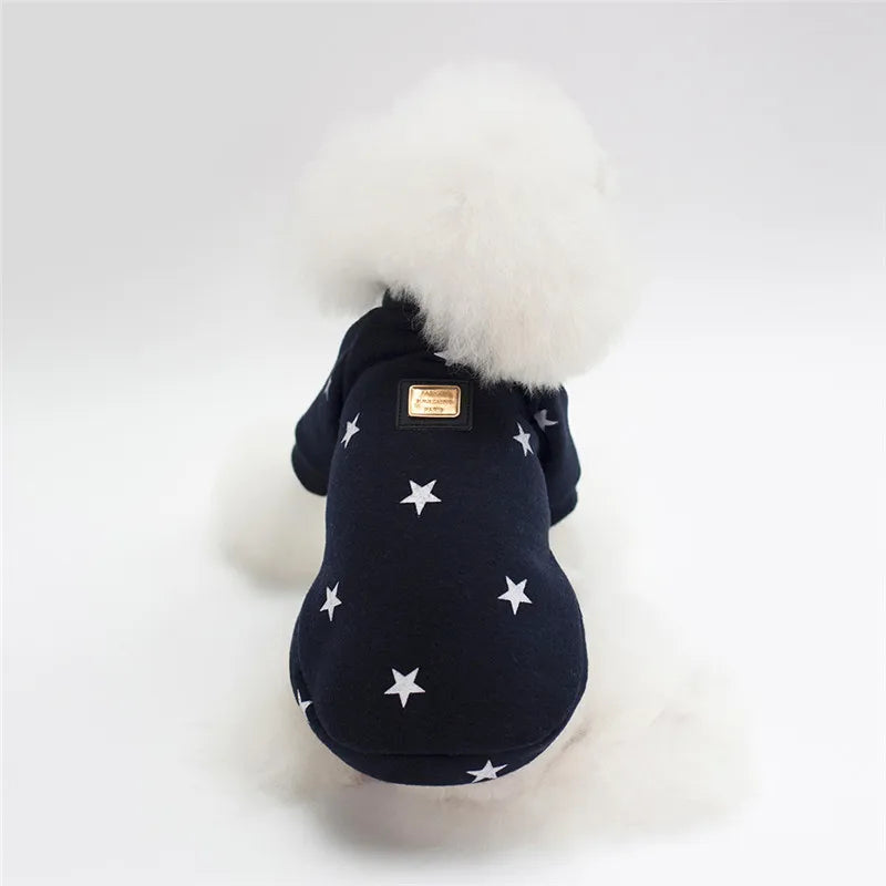 Warm Cotton Winter Dog Jacket Hoodie