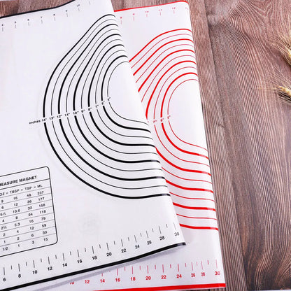 Fiberglass Silicone Baking Mat with Measurement Guide