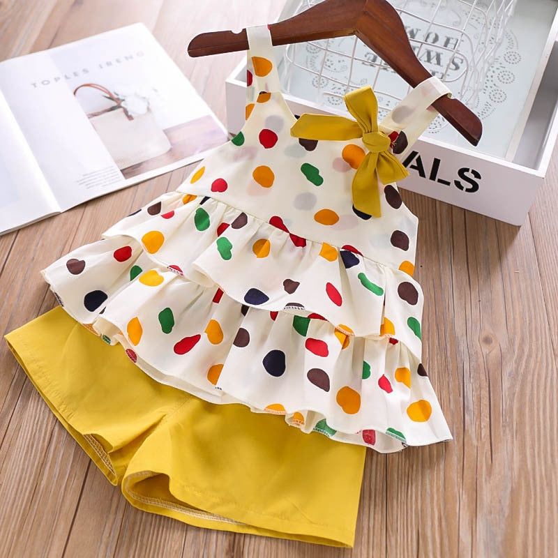 2pcs Summer Toddler Girl Clothes