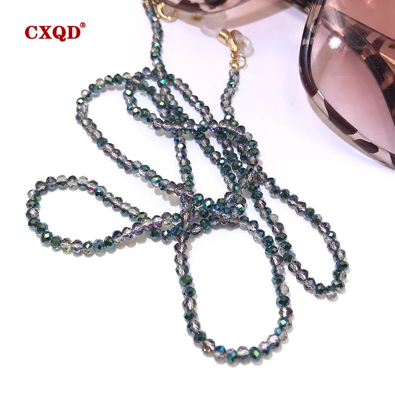 Women's Fashion Reading Glasses Chain Beaded Eyeglass Strap