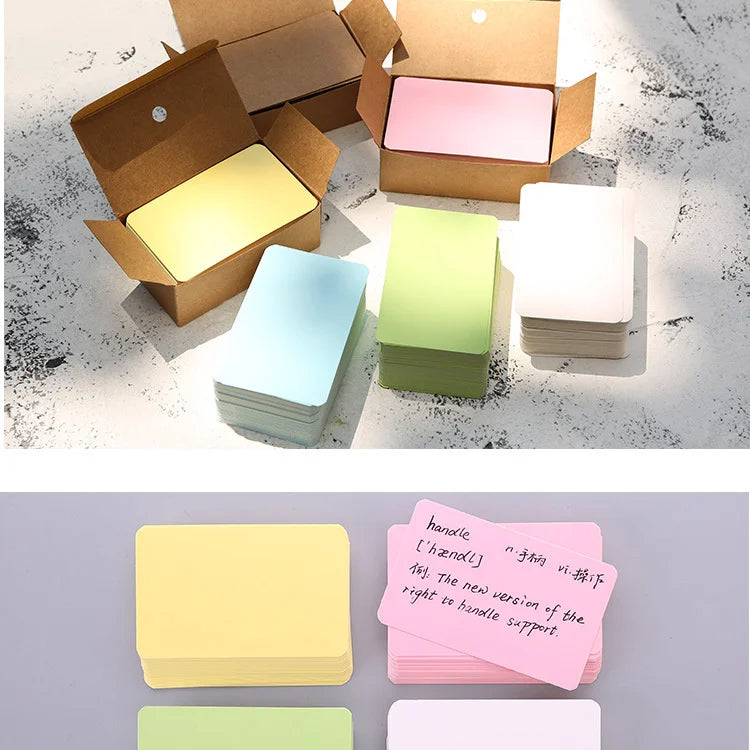 Blank Kraft Message Cards