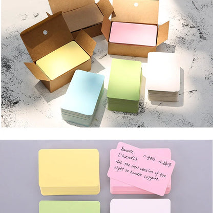 Blank Kraft Message Cards