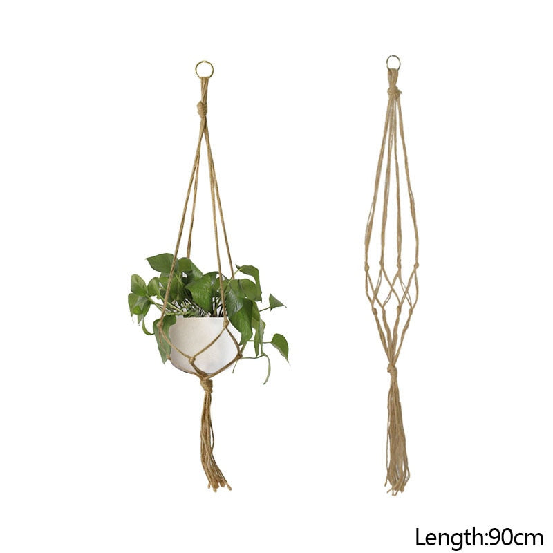 Macrame Handmade Plant Hanger Baskets