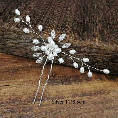 Hair Wedding Accessories Pin Metal Barrette