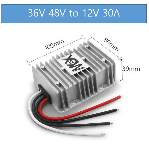 XWST DC 36V/48V to 12V Step-Down Buck Converter