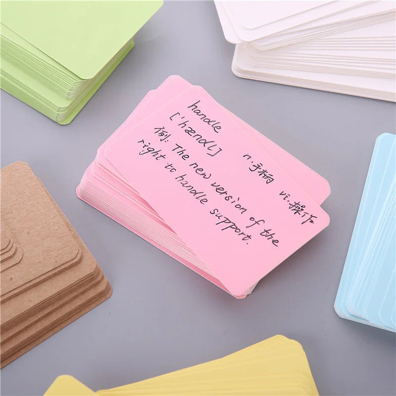 Blank Kraft Message Cards