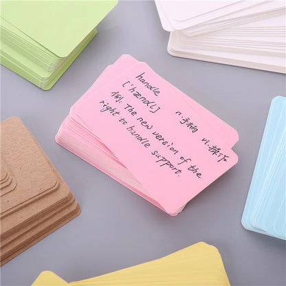 Blank Kraft Message Cards