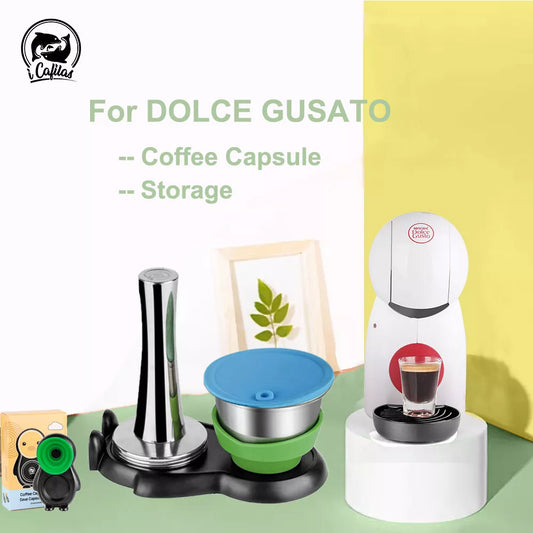 Coffee Capsules for Nescafe Dolce Gusto Reusable Coffee Filter