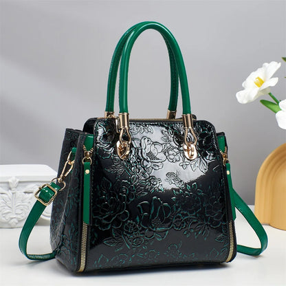 Embossed PU Tote Bag