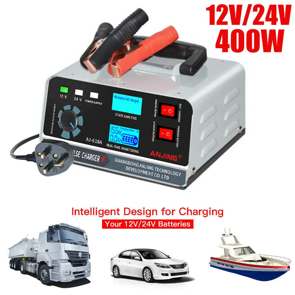 Smart Pulse Battery Charger 12V/24V