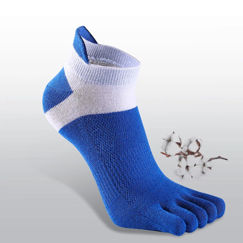 Men’s Cotton Five-Toe Socks 5 Pairs