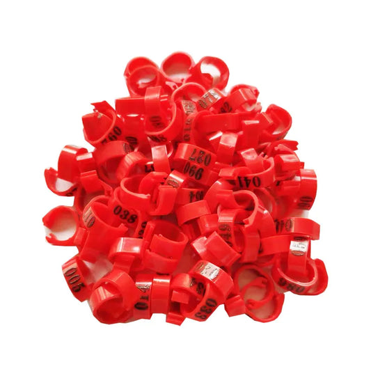 Numbered Bird Leg Identification Rings