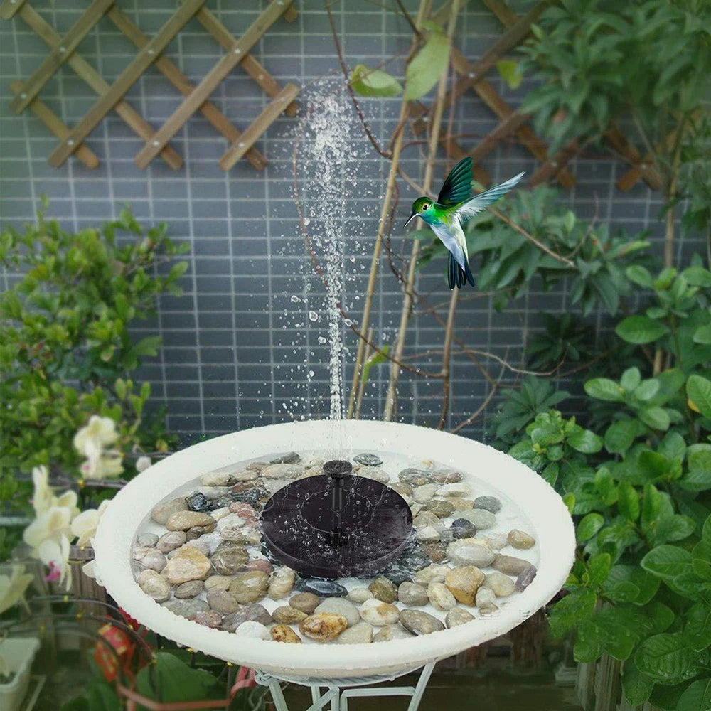 Solar Floating Water Fountain