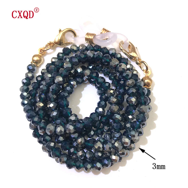 Women's Fashion Reading Glasses Chain Beaded Eyeglass Strap