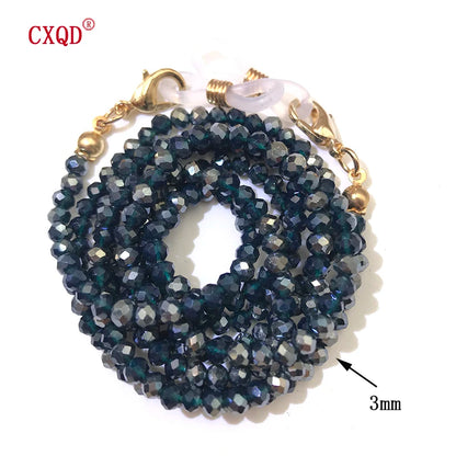 Women's Fashion Reading Glasses Chain Beaded Eyeglass Strap