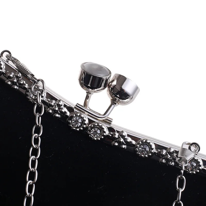 Rhinestone Evening Clutch Bag