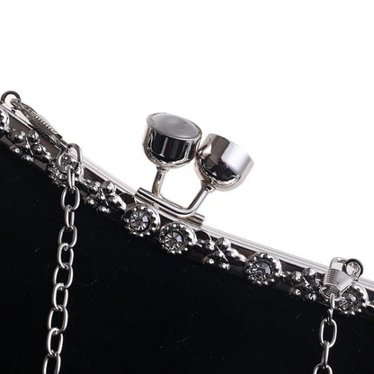 Rhinestone Evening Clutch Bag