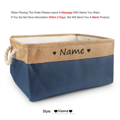 Custom Pet Storage Basket